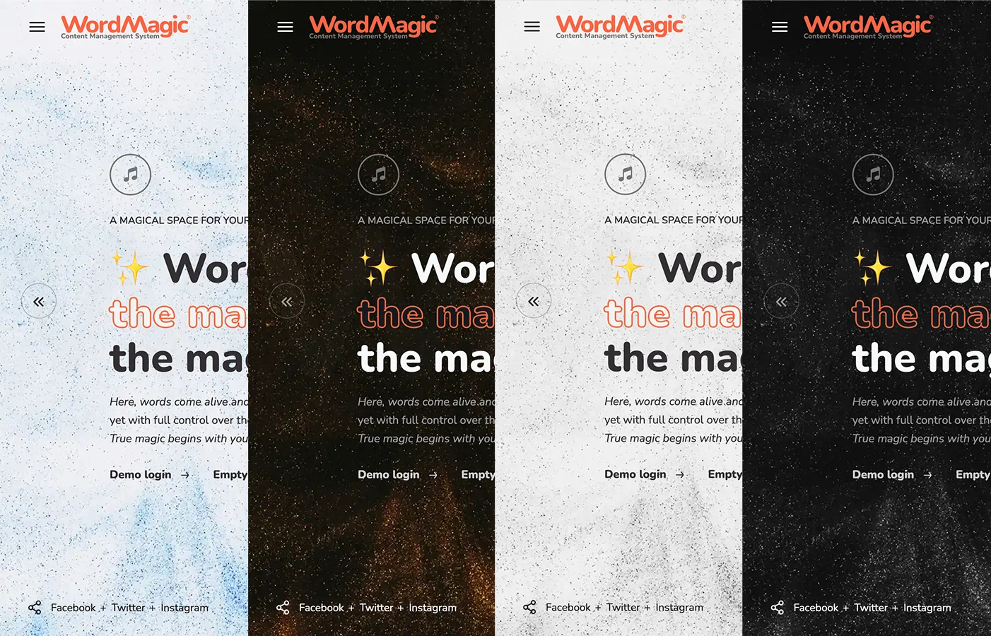 Business website - themes image